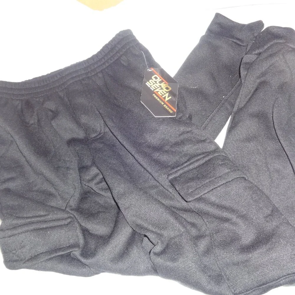 LOT OF 4 BRAND NEW BOYS QUAD SEVEN SWEATPANTS SIZE 12/14 NWT - Picture 2 of 13